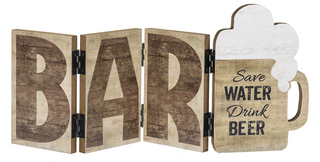 Cut Out Accordion Bar Plaques