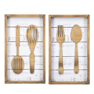 Utensils Wall Plaques