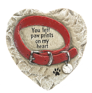 Pet Memorial Heart Stones