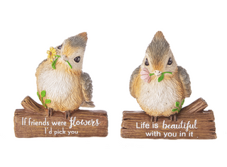 Thinking of You - Bird Figurines