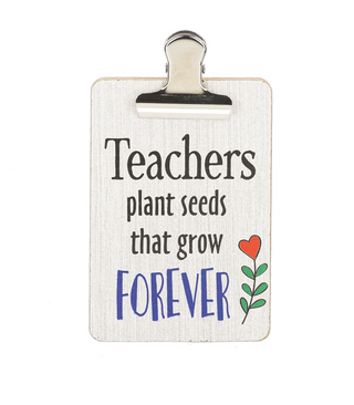 Teach Love Inspire - Mini Clipboard Plaques with Easel