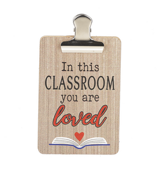 Teach Love Inspire - Mini Clipboard Plaques with Easel