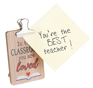 Teach Love Inspire - Mini Clipboard Plaques with Easel