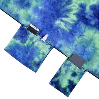 Tie Dye Lounge Beach Towel