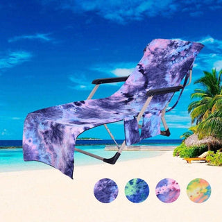 Tie Dye Lounge Beach Towel