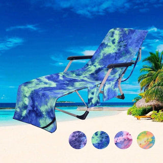 Tie Dye Lounge Beach Towel