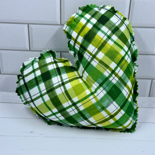 St Patrick’s Heart Pillows