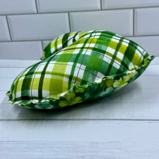 St Patrick’s Heart Pillows