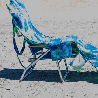 Tie Dye Lounge Beach Towel